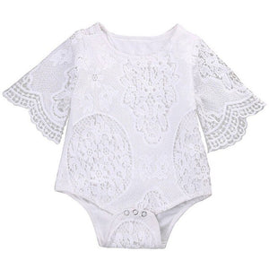 White Lace Bodysuit