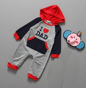 Hooded Christmas Romper