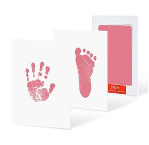 Footprint Imprint Kit Baby Ink Pad Storage